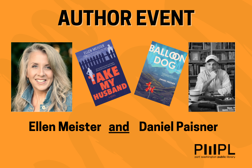 Ellen Meister and Daniel Paisner author event