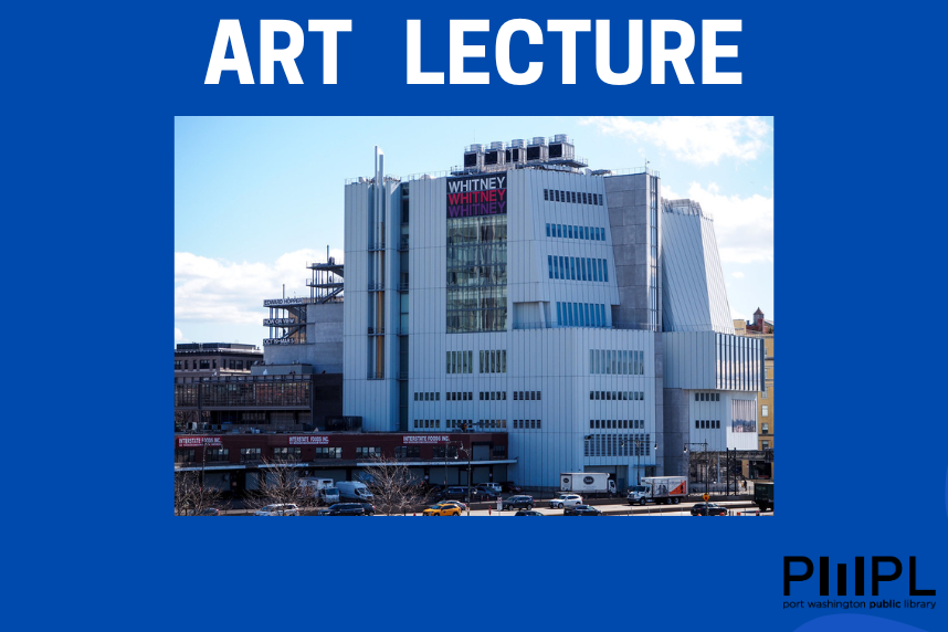 Art Lecture with Thomas Germano - The Whitney Biennial 2024