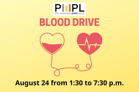 PWPL Blood Drive - August 22 from 1:30 to 7:30 p.m.