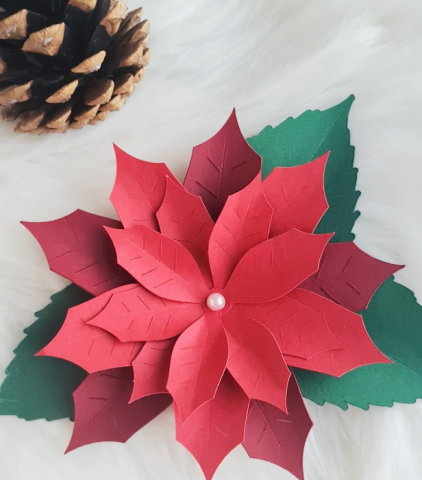 paper poinsettia