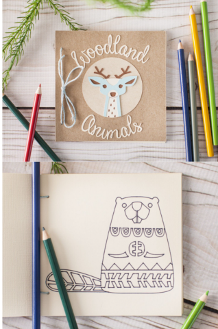 Images of a coloring book