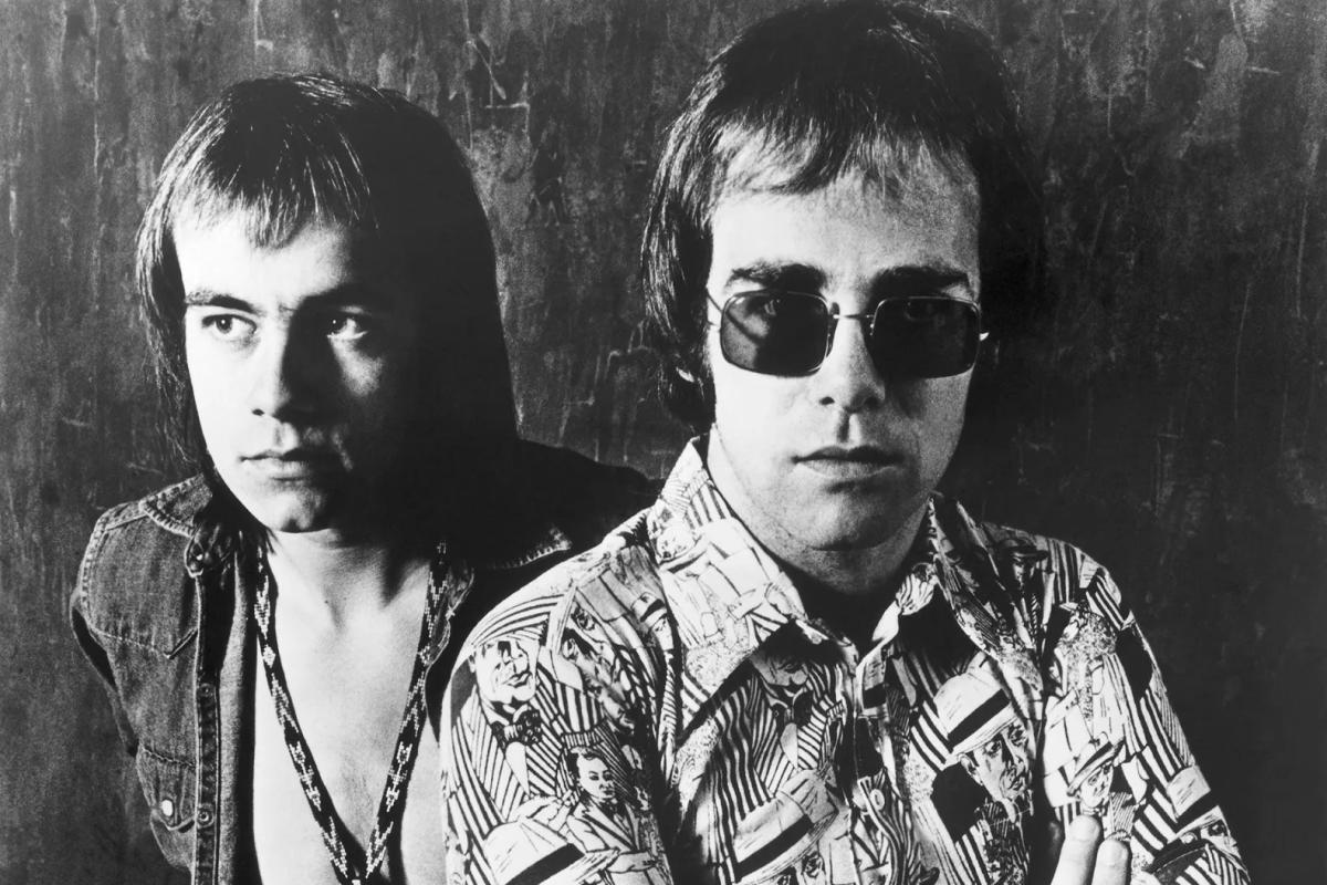 Bernie Taupin and Elton John