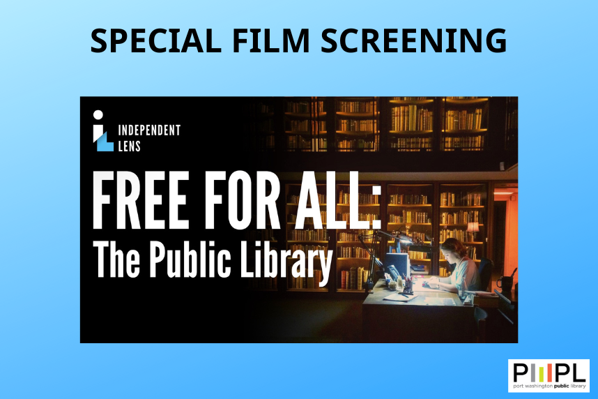 "Free For All: The Public Library" - Film Screening and Discussion